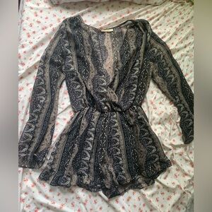 Paisley romper